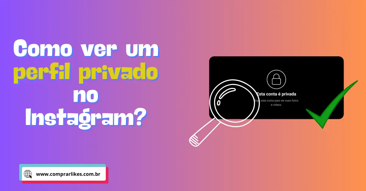 Como ver um perfil privado no Instagram